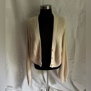 Cream H&M cardigan